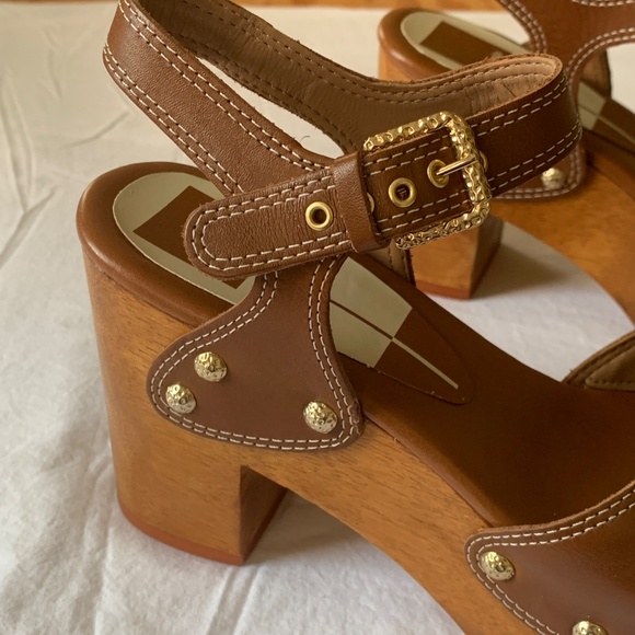 Dolce Vita Yandy Heels Cognac Leather US7.5 - Picture 8 of 13